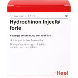 HYDROCHINON Injeel forte ampuller, 10 stk