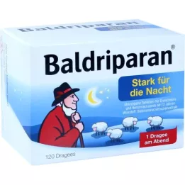 BALDRIPARAN Tab. kraftig belagt for natten, 120 stk