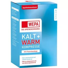 KALT-WARM Komprimer 12x29 cm med festebånd, 1 stk