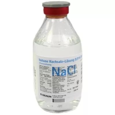 KOCHSALZLÖSUNG 0,9 % glassflaske, 250 ml KOCHSALZLÖSUNG 0,9 % glassflaske, 250 ml