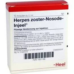 HERPES ZOSTER Nosode Injeel ampuller, 10 stk