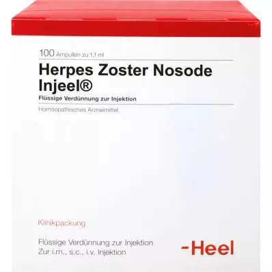 HERPES ZOSTER Nosode Injeel ampuller, 100 stk HERPES ZOSTER Nosode Injeel ampuller, 100 stk