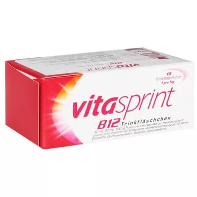 VITASPRINT B12 drikkeflasker, 10 stk VITASPRINT B12 drikkeflasker, 10 stk