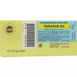 TARAXAN D 3 injeksjonsampuller, 10X1 ml