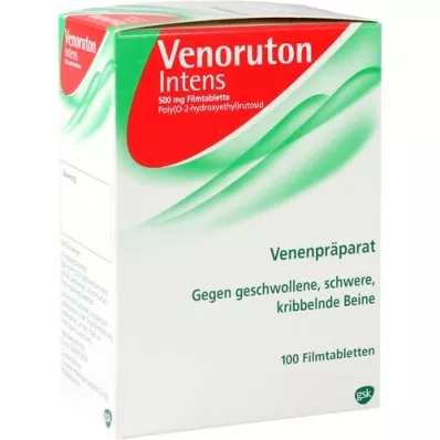VENORUTON intense filmdrasjerte tabletter, 100 stk