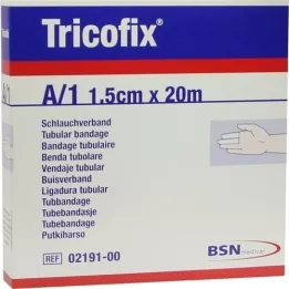TRICOFIX Rørbandasje størrelse A 1,5 cmx20 m, 1 stk