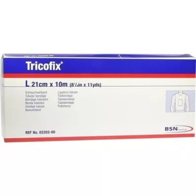 TRICOFIX Rørbandasje størrelse L 21 cmx10 m, 1 stk