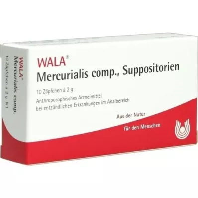 MERCURIALIS COMP.Stikkpiller, 10X2 g MERCURIALIS COMP.Stikkpiller, 10X2 g