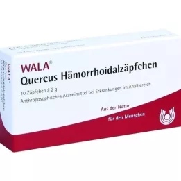 QUERCUS HEMOROIDALE SUPPOSITORIER, 10X2 g
