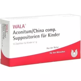 ACONITUM/CHINA komp.Barnestikkpiller, 10X1 stk
