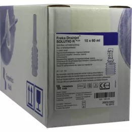 FREKA DRAINJET Solutio R Plus-flaske, 10X60 ml