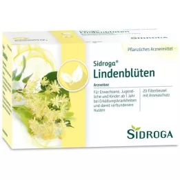 SIDROGA Lindeblomst tefilterposer, 20X1,8 g
