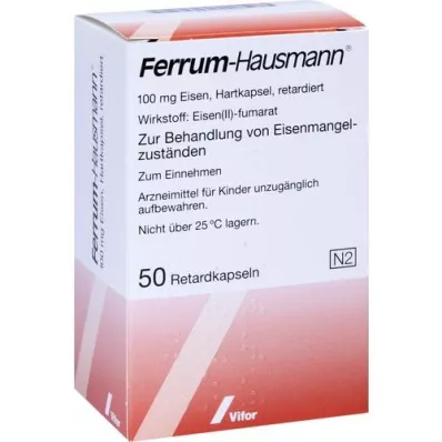 FERRUM HAUSMANN Kapsler med forsinket frigjøring, 50 stk