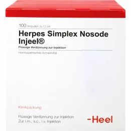 HERPES SIMPLEX Nosode Injeel ampuller, 100 stk