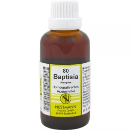 BAPTISIA KOMPLEX No.80 Fortynning, 50 ml
