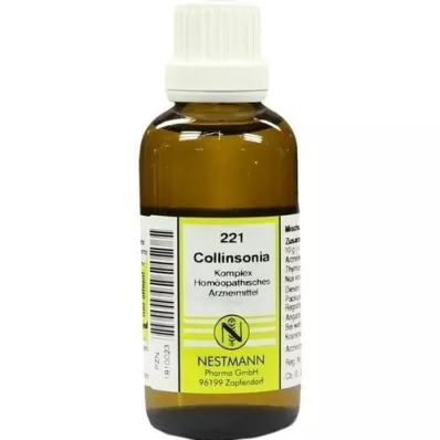 COLLINSONIA KOMPLEX No.221 Fortynning, 50 ml COLLINSONIA KOMPLEX No.221 Fortynning, 50 ml