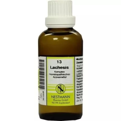 LACHESIS KOMPLEX No.13 Fortynning, 50 ml LACHESIS KOMPLEX No.13 Fortynning, 50 ml