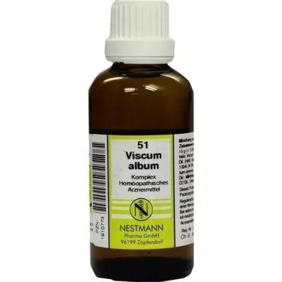 VISCUM ALBUM KOMPLEX No.51 Fortynning, 50 ml VISCUM ALBUM KOMPLEX No.51 Fortynning, 50 ml