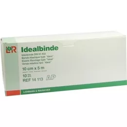 IDEALBINDE Lohmann 10 cmx5 m med hempe, 10 stk