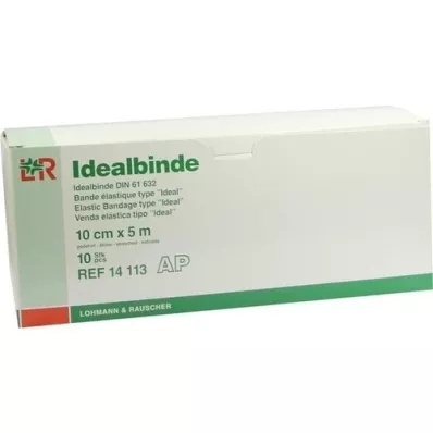 IDEALBINDE Lohmann 10 cmx5 m med hempe, 10 stk IDEALBINDE Lohmann 10 cmx5 m med hempe, 10 stk