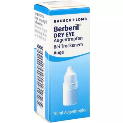BERBERIL Øyedråper med tørre øyne, 10 ml