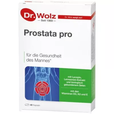 PROSTATA PRO Dr.Wolz kapsler, 2x20 stk PROSTATA PRO Dr.Wolz kapsler, 2x20 stk