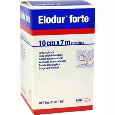 ELODUR kraftig kompresjonsbandasje 10 cmx7 m, 1 stk