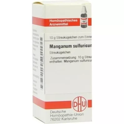 MANGANUM SULFURICUM D 6 kuler, 10 g