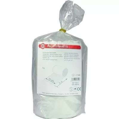 POLSTERWATTE rullet 15 cmx2 m, 1 stk POLSTERWATTE rullet 15 cmx2 m, 1 stk