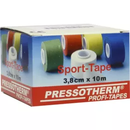 PRESSOTHERM Sportstape 3,8 cmx10 m hvit, 1 stk