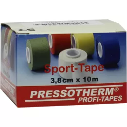PRESSOTHERM Sportstape 3,8 cmx10 m rød, 1 stk