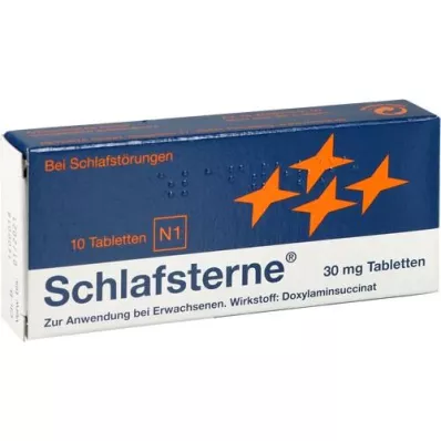 SCHLAFSTERNE Tabletter 10 stykker, 10 stykker SCHLAFSTERNE Tabletter 10 stykker, 10 stykker