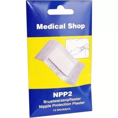 BRUSTWARZENPFLASTER NPP2, 10 stk BRUSTWARZENPFLASTER NPP2, 10 stk
