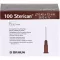STERICAN Ins.Einm.Kan.26Gx1/2 0,45x12mm, 100 stk