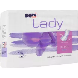 SENI Dameinkontinenspute super, 15 stk