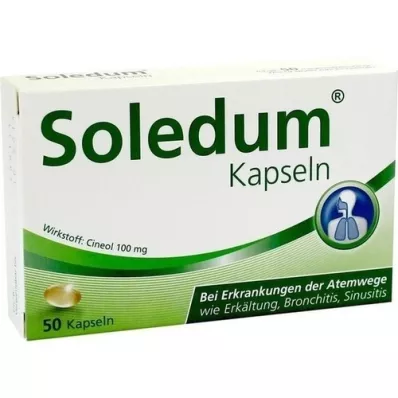 SOLEDUM 100 mg gastroresistente kapsler, 50 stk SOLEDUM 100 mg gastroresistente kapsler, 50 stk