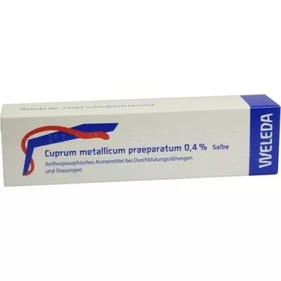 CUPRUM METALLICUM praep.0,4% salve, 23 g
