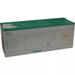 INJEKT Solo sprøyte 10 ml Luer eksentrisk PVC-fr., 100X10 ml