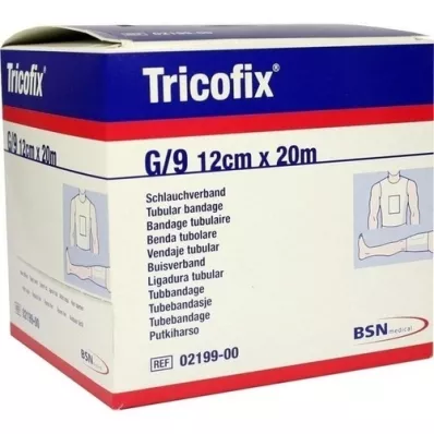 TRICOFIX Rørbandasje størrelse G 12 cmx20 m, 1 stk TRICOFIX Rørbandasje størrelse G 12 cmx20 m, 1 stk