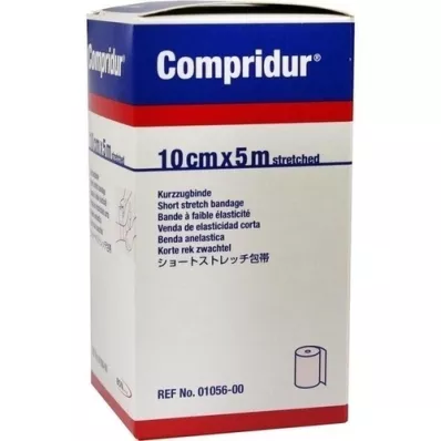 COMPRIDUR Kompresjonsbandasje 10 cmx5 m, 1 stk COMPRIDUR Kompresjonsbandasje 10 cmx5 m, 1 stk