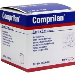 COMPRILAN elastisk bandasje 6 cmx5 m, 1 stk