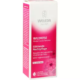 WELEDA Wildrose glattende nattpleie, 30 ml
