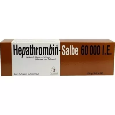 HEPATHROMBIN 60 000 salve, 150 g HEPATHROMBIN 60 000 salve, 150 g
