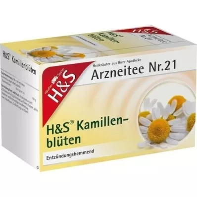 H&amp;S Kamillete-filterpose, 20X1,5 g