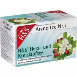 H&amp;S kardiovaskulær tefilterpose, 20X2,0 g