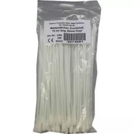 WATTESTÄBCHEN Lite plasthode 15 cm, 100 stk