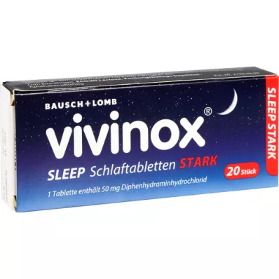 VIVINOX Sovepiller sterke, 20 stk