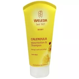 WELEDA Calendula vaskekrem &amp; Sjampo, 200 ml