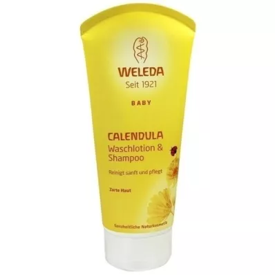 WELEDA Calendula vaskekrem &amp; Sjampo, 200 ml