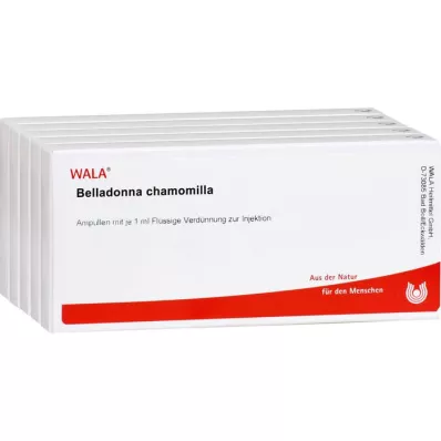 BELLADONNA CHAMOMILLA Ampuller, 50X1 ml BELLADONNA CHAMOMILLA Ampuller, 50X1 ml